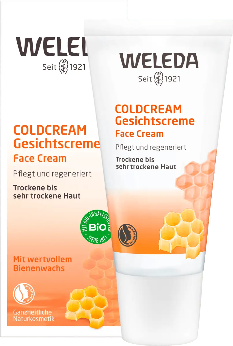 

Крем для лица Холодный 30мл Weleda, Белый