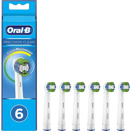 Oral-B Precision Clean — насадка-щетка, 6 шт. сменный комплект precision clean 3 шт oral b