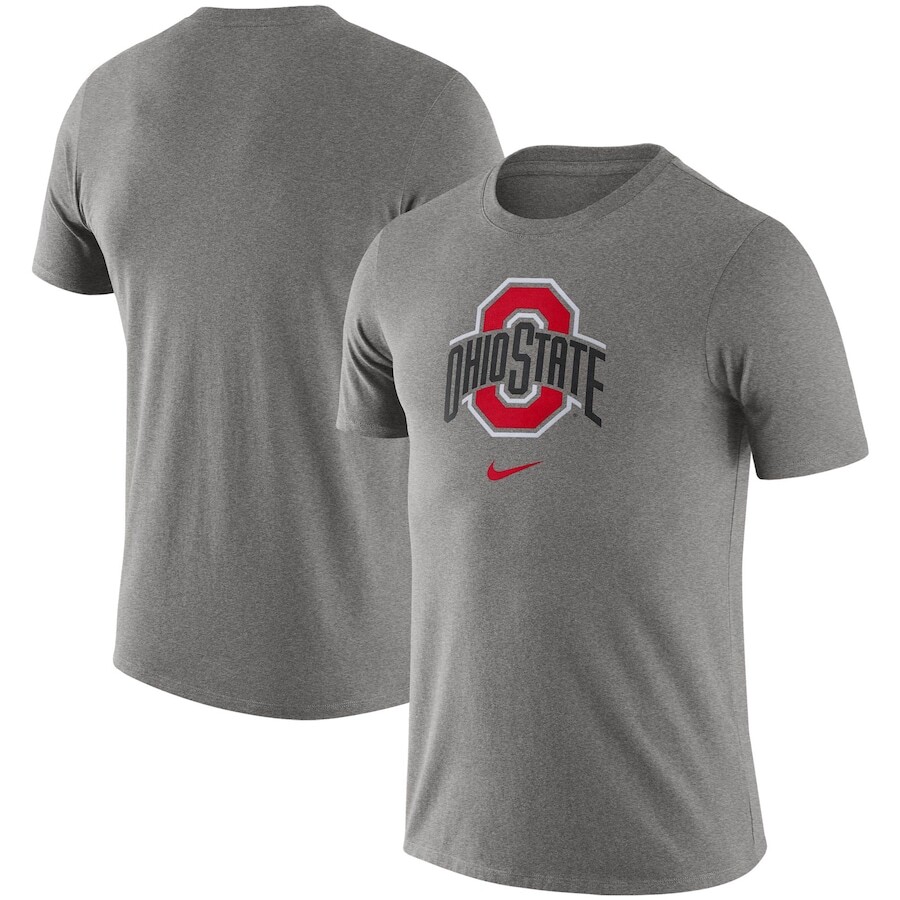 

Футболка с коротким рукавом Nike Ohio State Buckeyes, серый