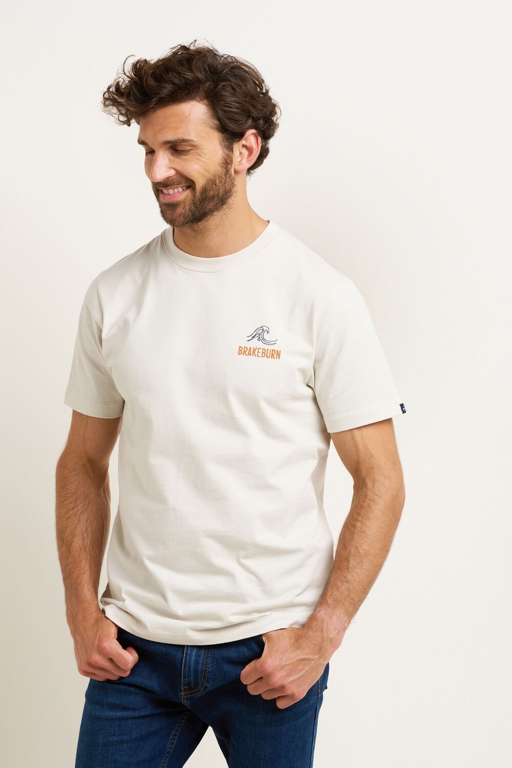 

Футболка Surf Essentials Brakeburn, бежевый