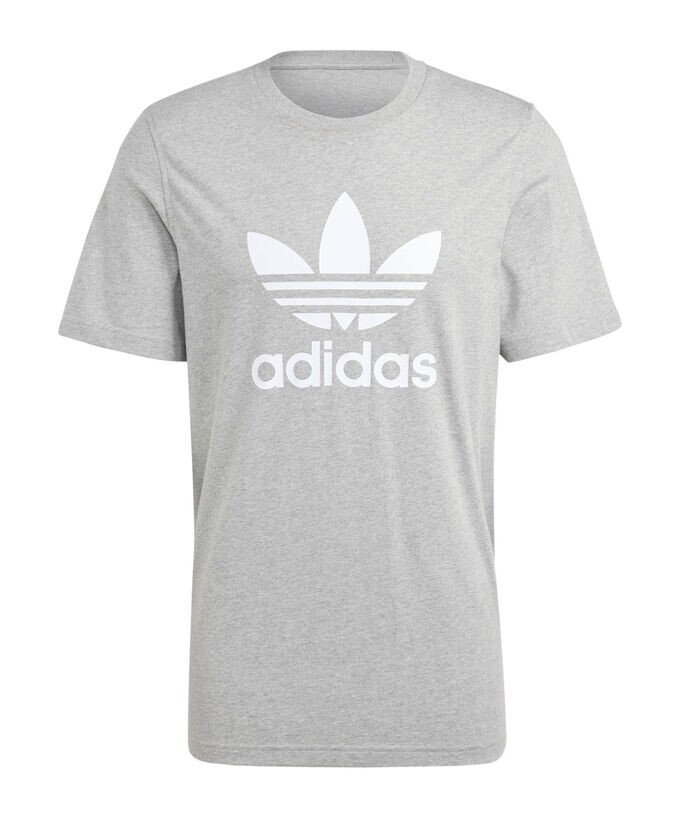 

Футболка трилистник Adidas Originals, серый