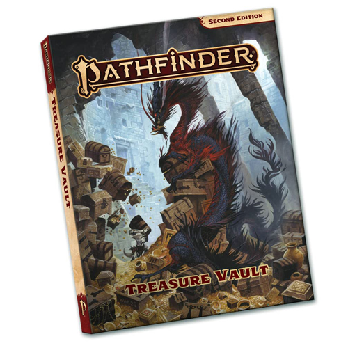 Книга Pathfinder Rpg Treasure Vault Pocket Edition (P2) Paizo Publishing книга pathfinder rpg faiths of golarion campaign setting paizo publishing