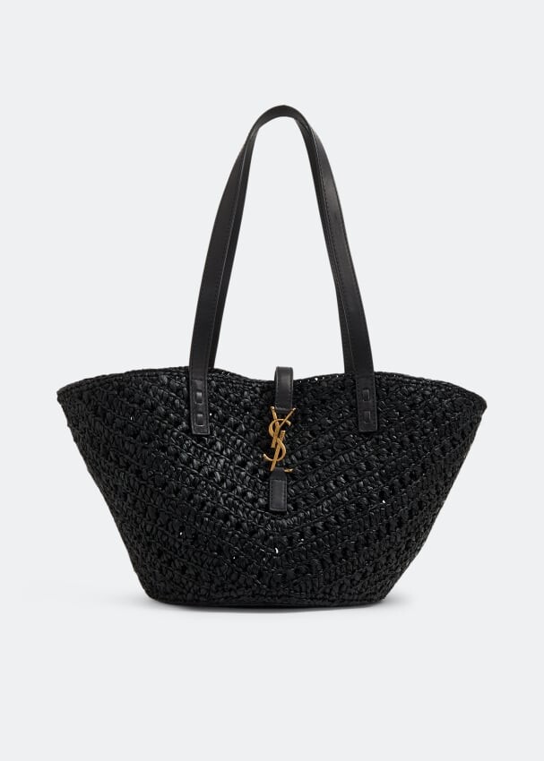 

Сумка-тоут Saint Laurent Panier Small, черный