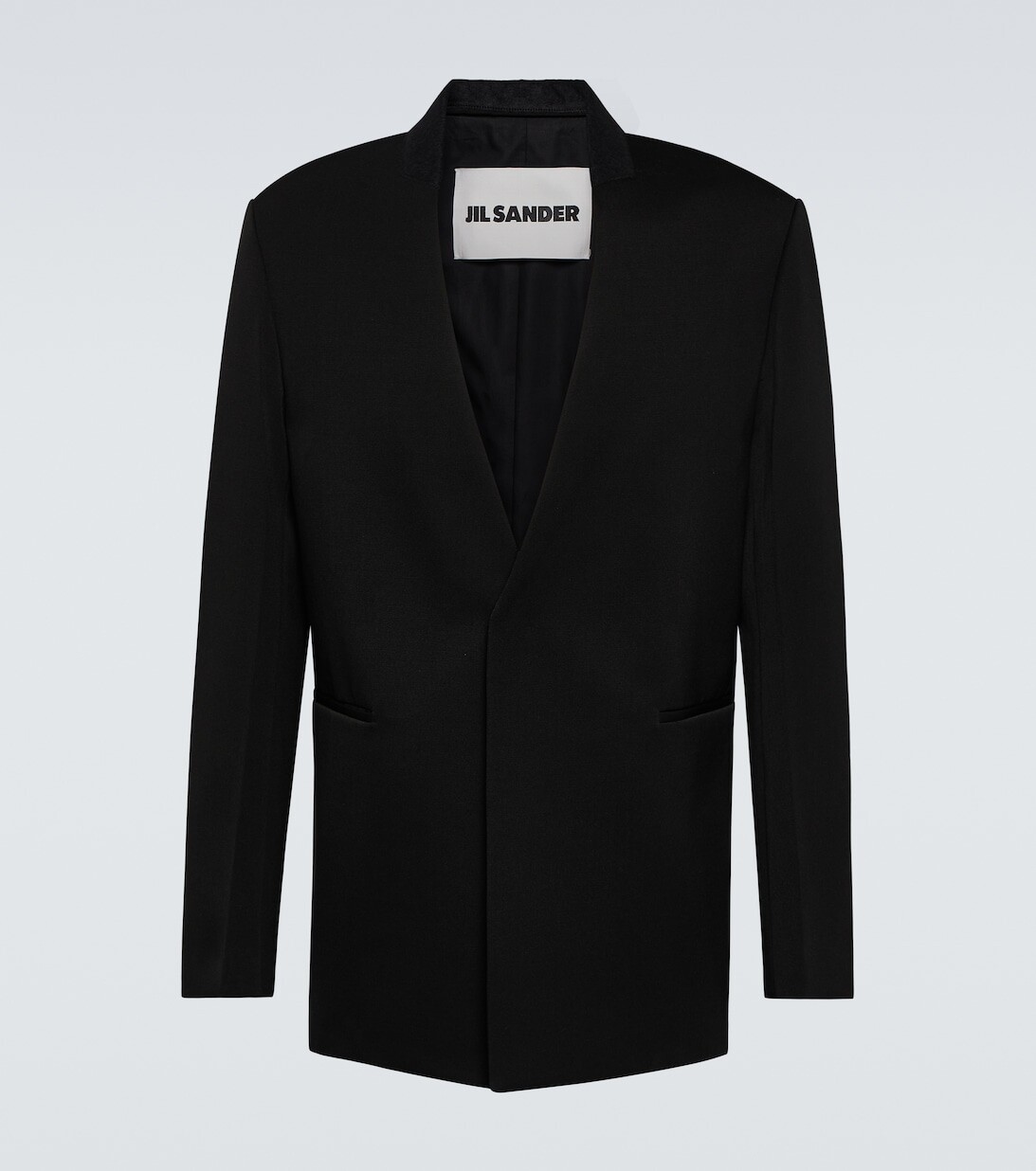 

Шерстяная куртка Jil Sander, черный