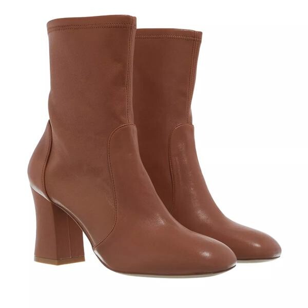 

Сапоги curveblock 85 sock bootie Stuart Weitzman, коричневый