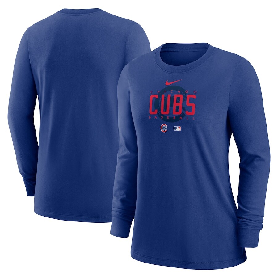 

Футболка с длинным рукавом Nike Chicago Cubs, роял