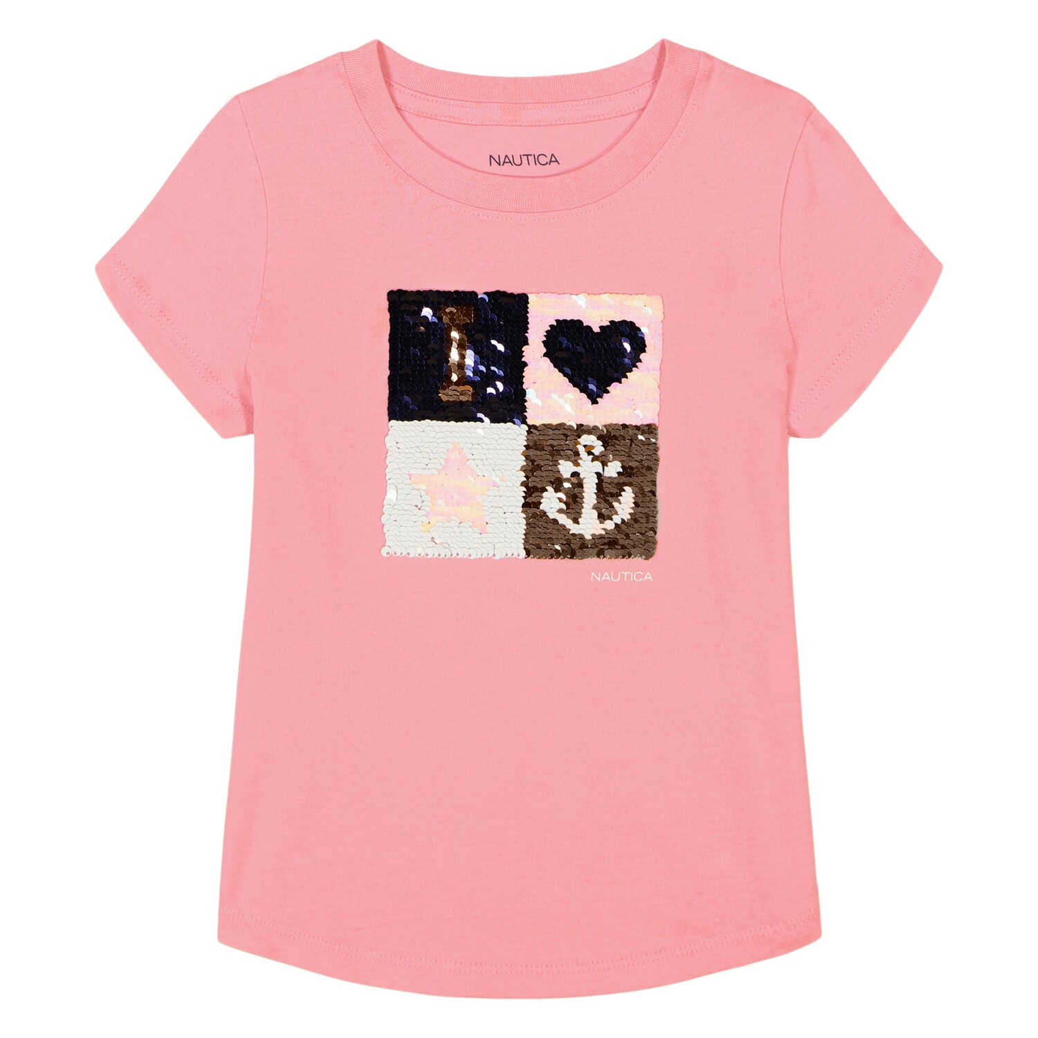 

Футболка Nautica для девочек Icon Blocks (7–16), цвет Purple Haze