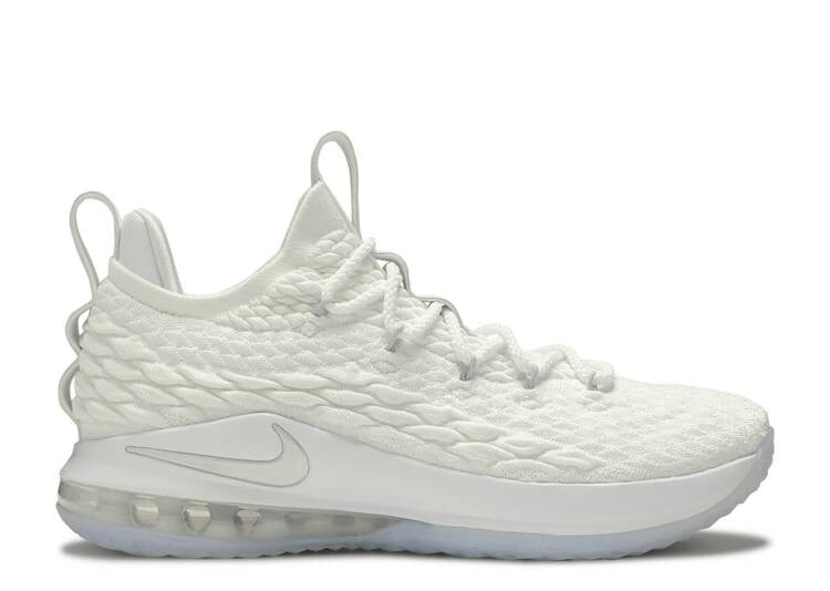 

Кроссовки Nike LEBRON 15 LOW 'WHITE METALLIC', белый, Белый;серый