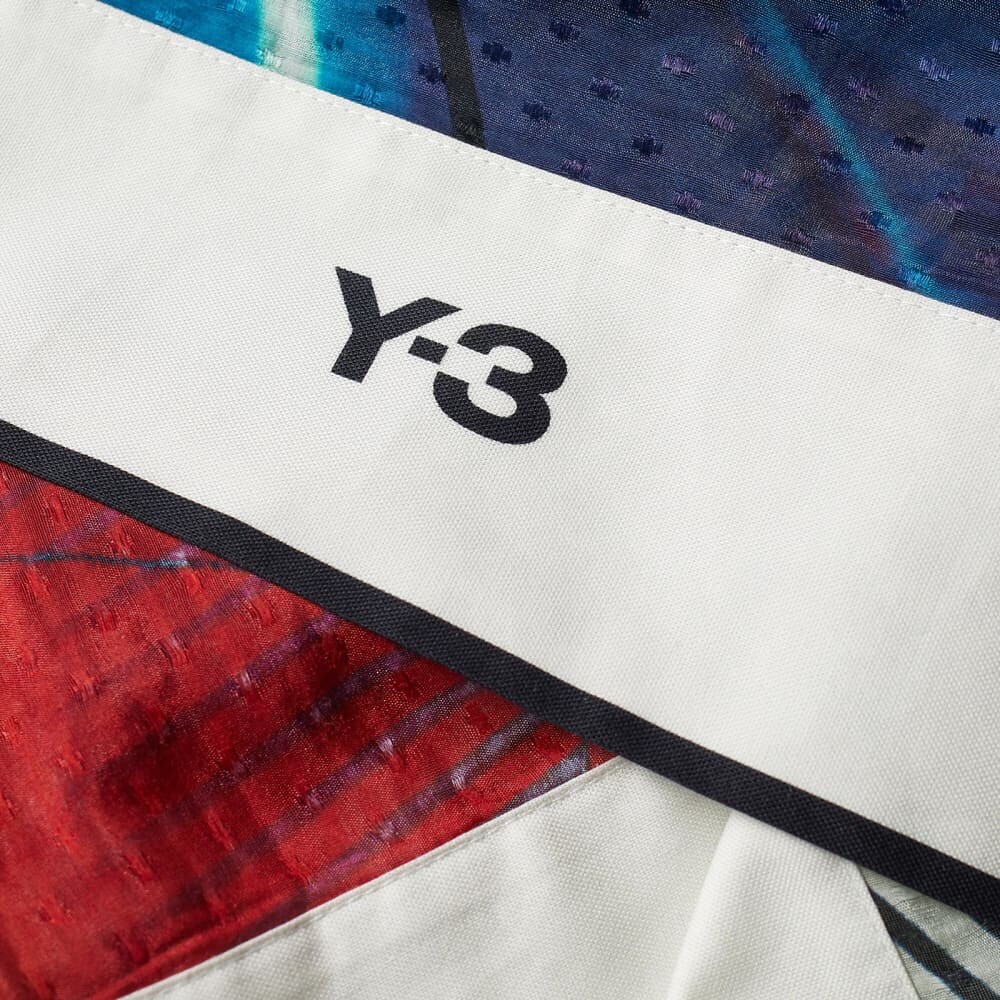 

Шарф с принтом Y-3 по всей поверхности