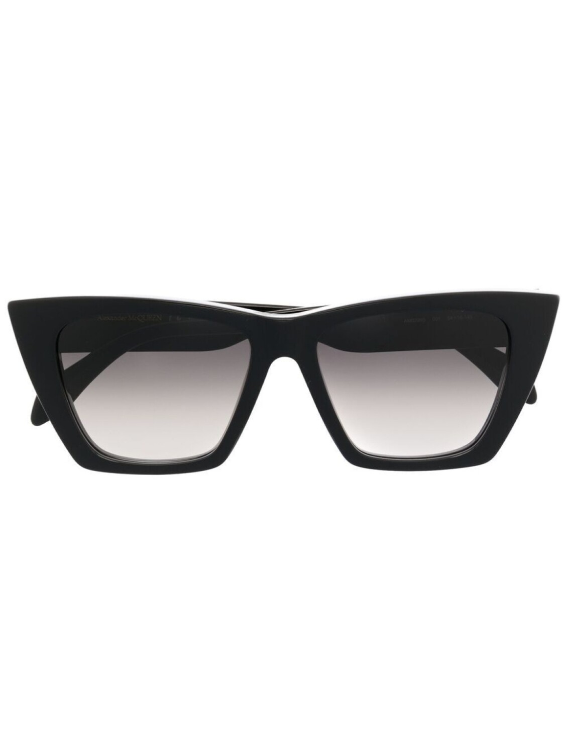 

Солнцезащитные очки в оправе 'кошачий глаз' Alexander McQueen Eyewear, черный