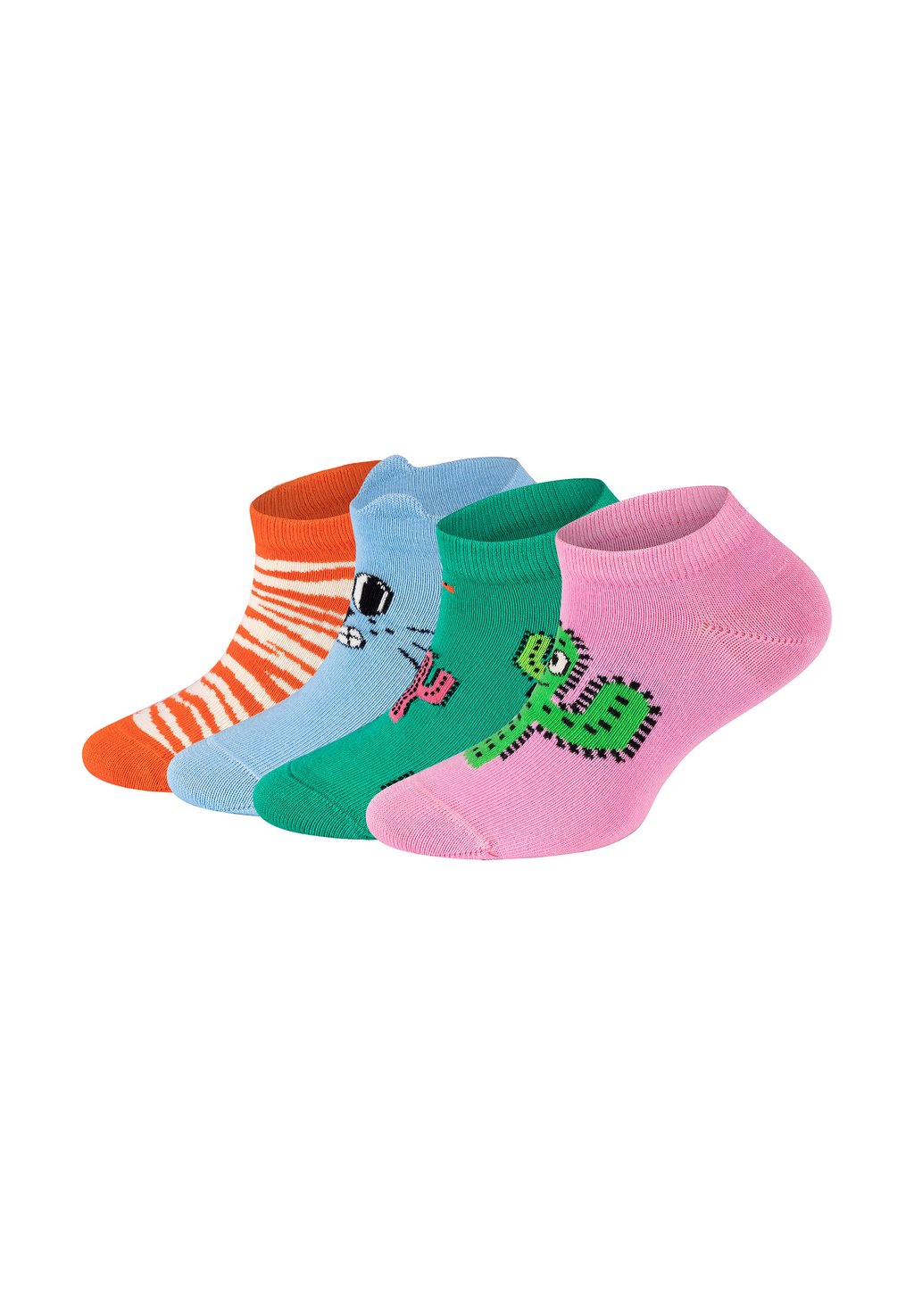 цена Носки 4-Pack Low Cat-Cactus Happy Socks, мультиколор