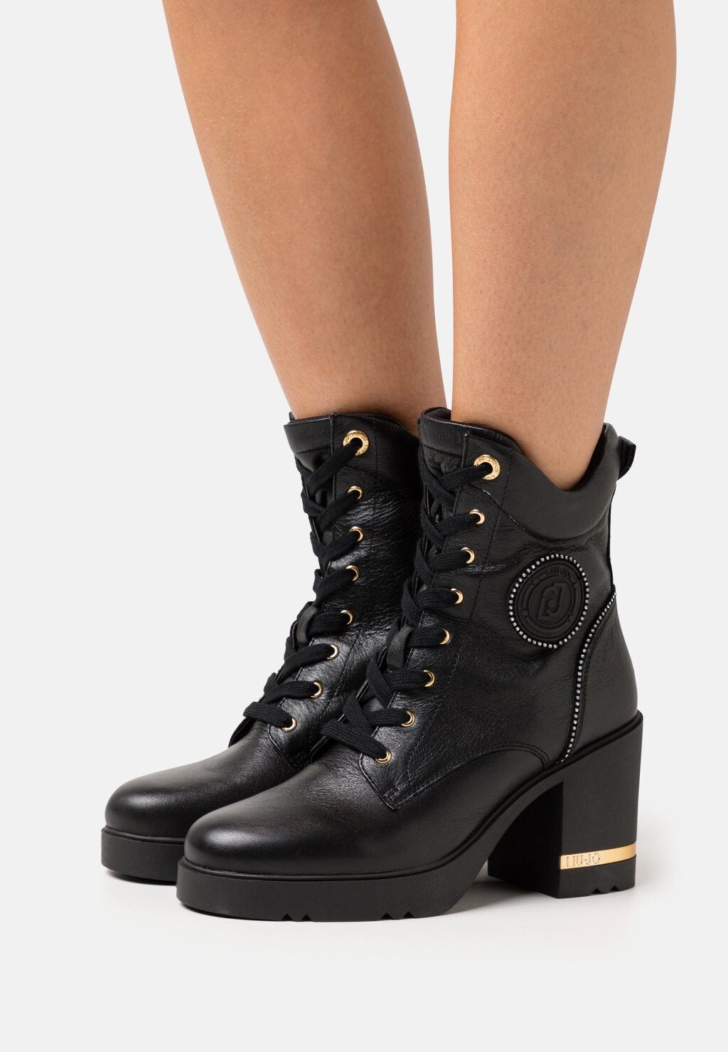 

Ботинки на платформе LIU JO, черный