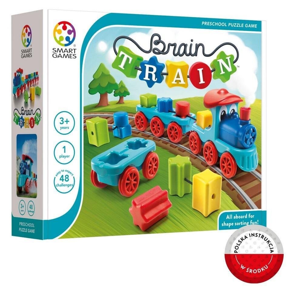 

Мозговой поезд, Игра-головоломка, Умные игры Smart Games