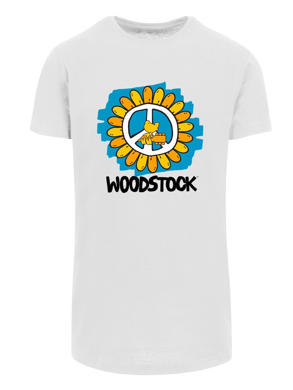 

Футболка F4Nt4Stic Woodstock Artwork Flower Peace, белый