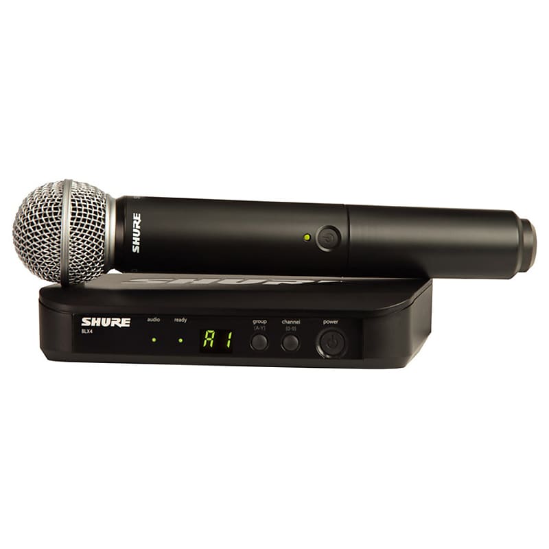 Микрофон Shure BLX24 / SM58-H10 shure blx24 sm58 m17 вокальная радиосистема
