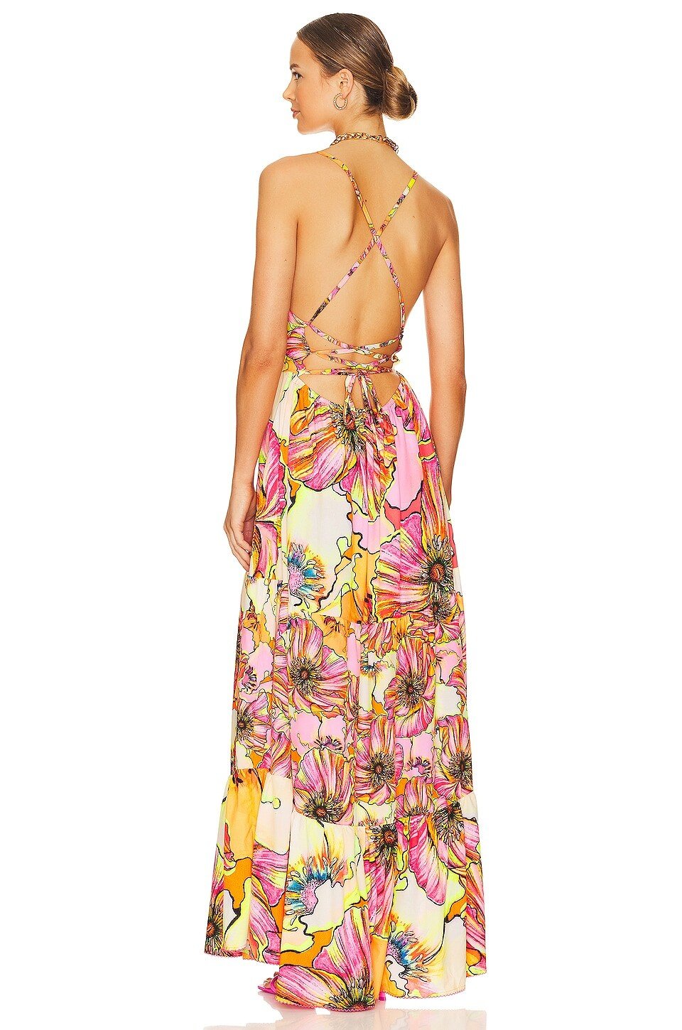 

Платье макси Agua Bendita x REVOLVE Fairy, цвет Praia Multicolor