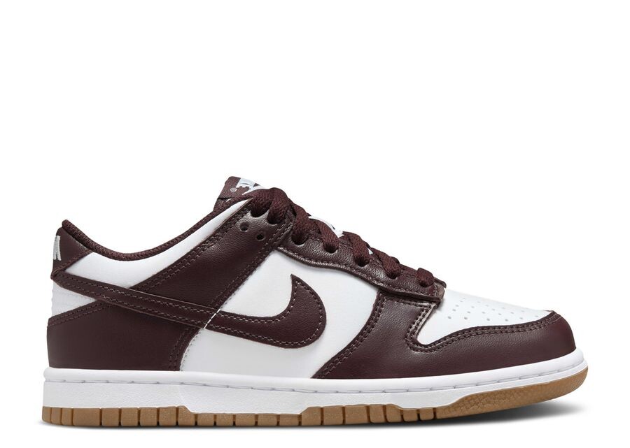 

Кроссовки Nike Dunk Low GS, цвет Burgundy Crush Gum