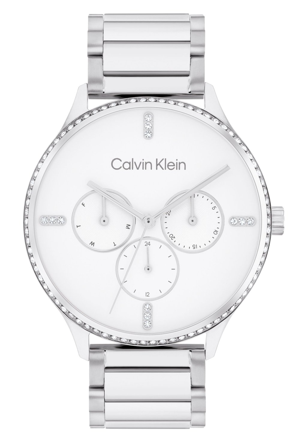 Часы Calvin Klein, цвет silber silber silber weiss цена и фото