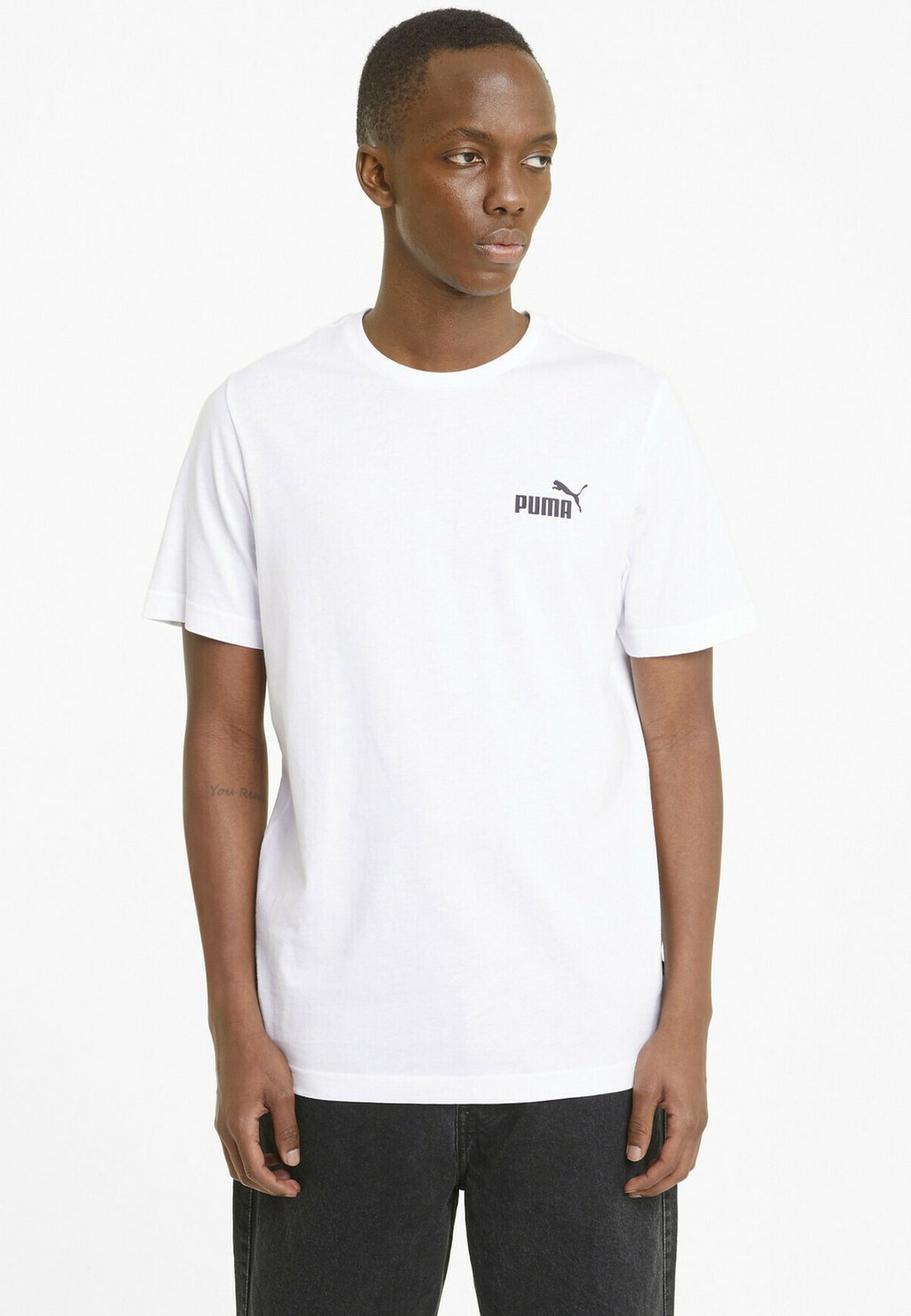 цена Базовая футболка ESS SMALL LOGO TEE Puma, белый