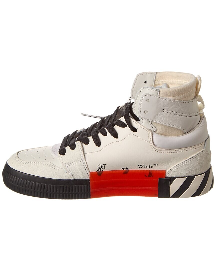 

Высокие кеды Off-White из вулканизированной кожи, белый