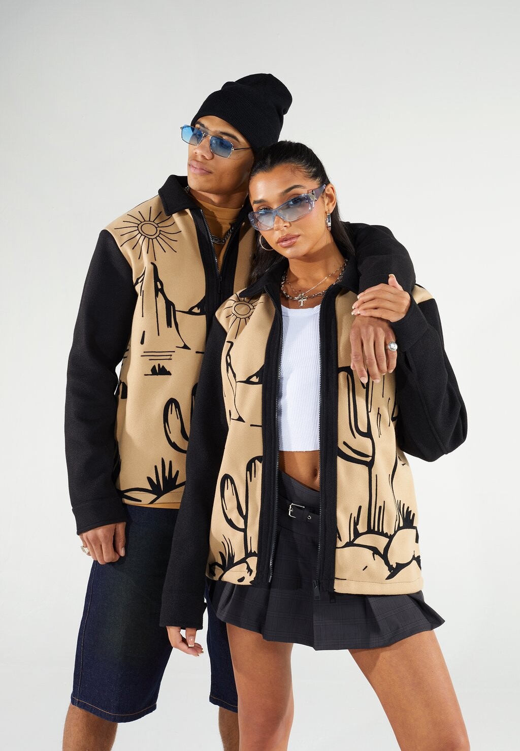 

Легкая куртка Unisex LEGACY STUDIOS, цвет black/cream