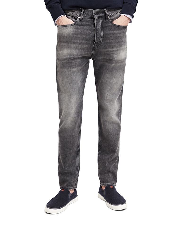 

Джинсы Scotch & Soda Tapered fit, антрацит