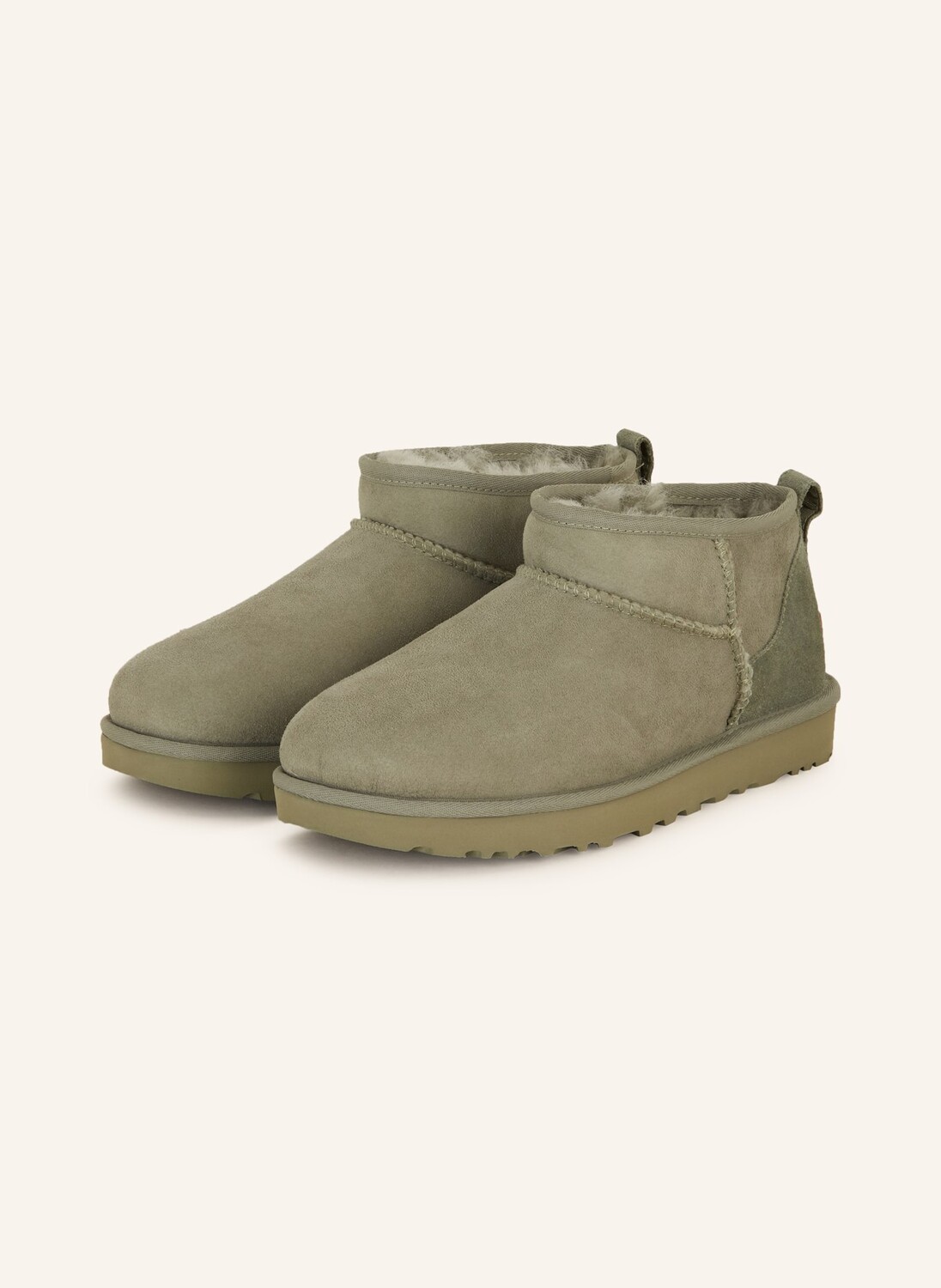 

Ботинки classic ultra mini UGG, светло-зеленый