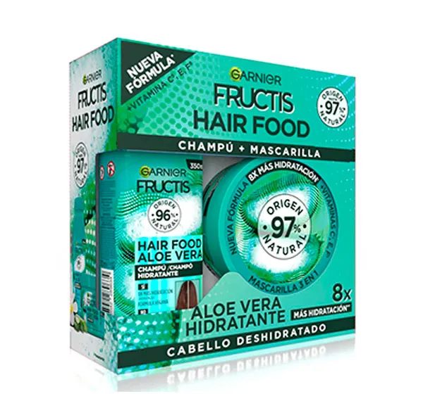 

Маска для обезвоженных волос Aloe Vera Hidratante Fructis, 1 UD