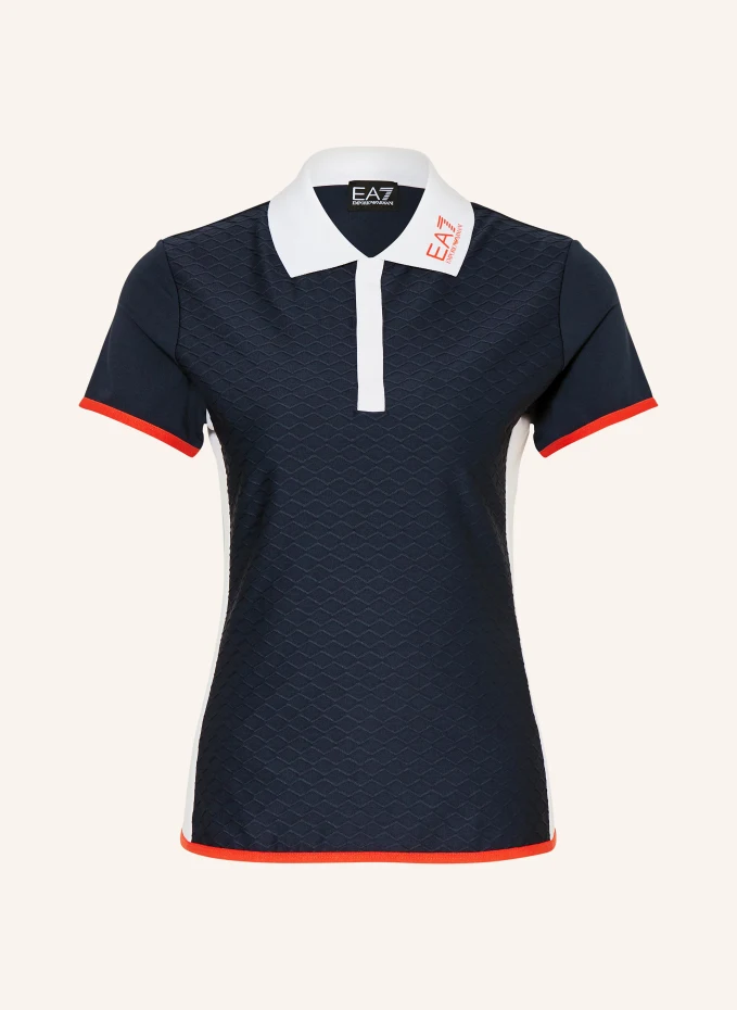 

Функциональная рубашка-поло Ea7 Emporio Armani, белый