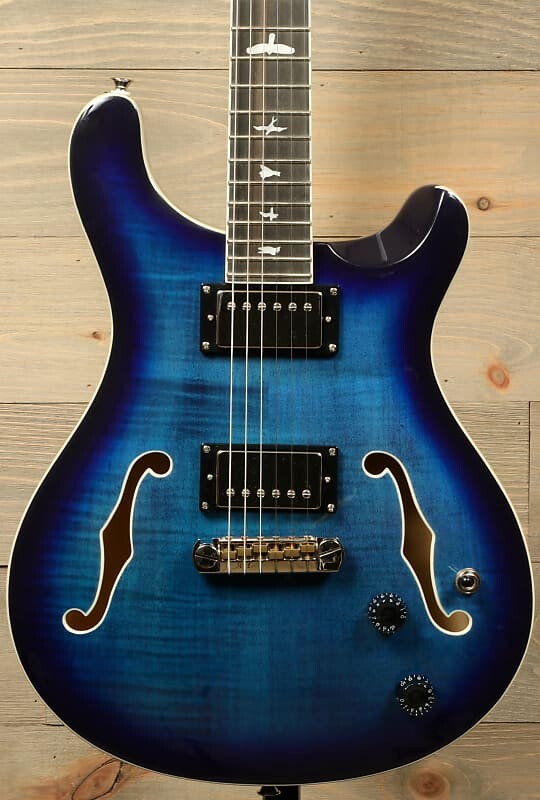 

Электрогитара Paul Reed Smith SE HOLLOWBODY II - DC - Faded Blue Burst