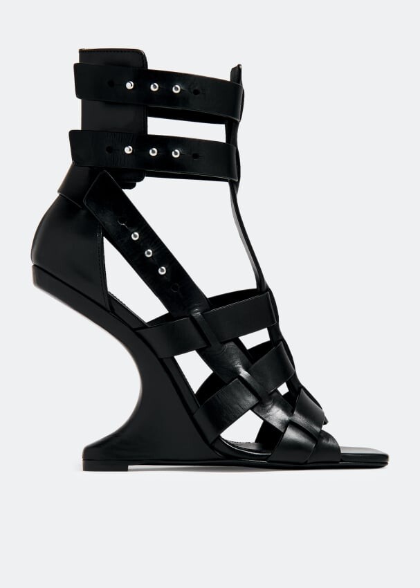 

Сандалии Rick Owens Cantilever 11 Spartan, черный