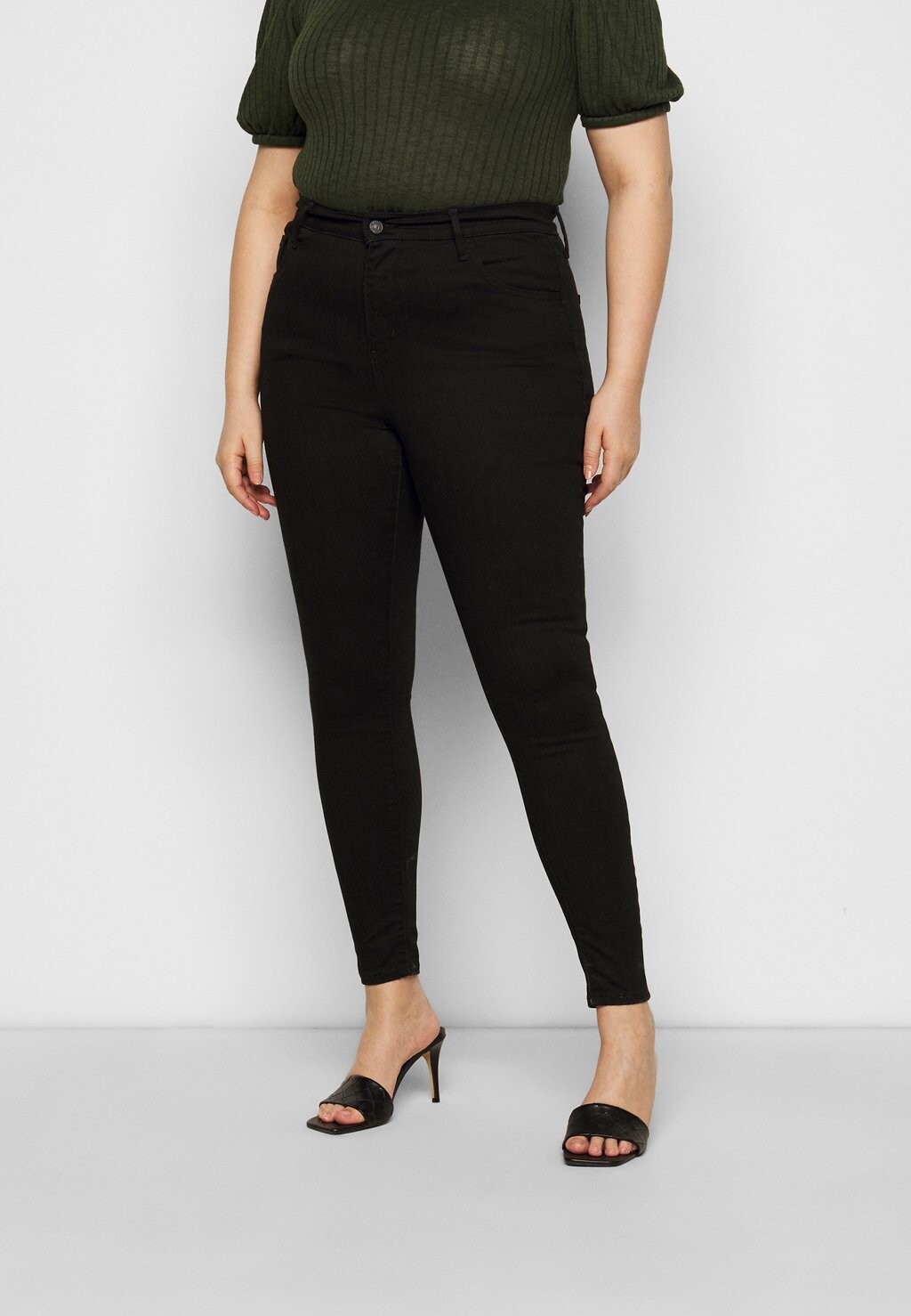 

Джинсы Skinny Fit Levi's 720 Hirise Super Skinny, черный галактика