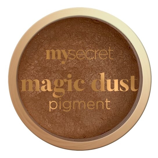 

Рассыпчатые тени для век Desert Gold My Secret, Magic Dust Desert Gold, золотой