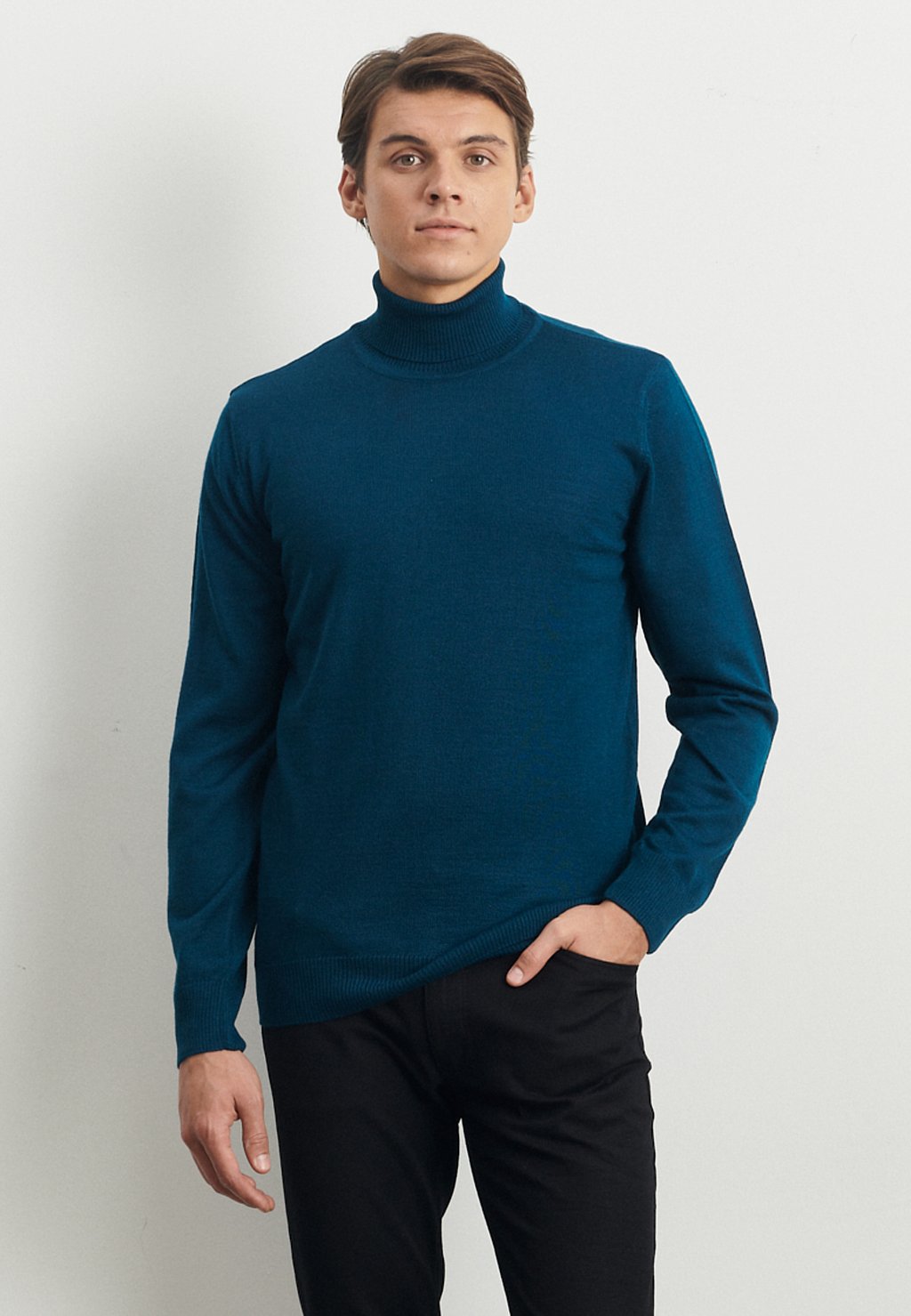 Вязаный свитер STANDARD FIT AC&CO / ALTINYILDIZ CLASSICS, цвет Standard Fit Knitwear Basic Full Collar