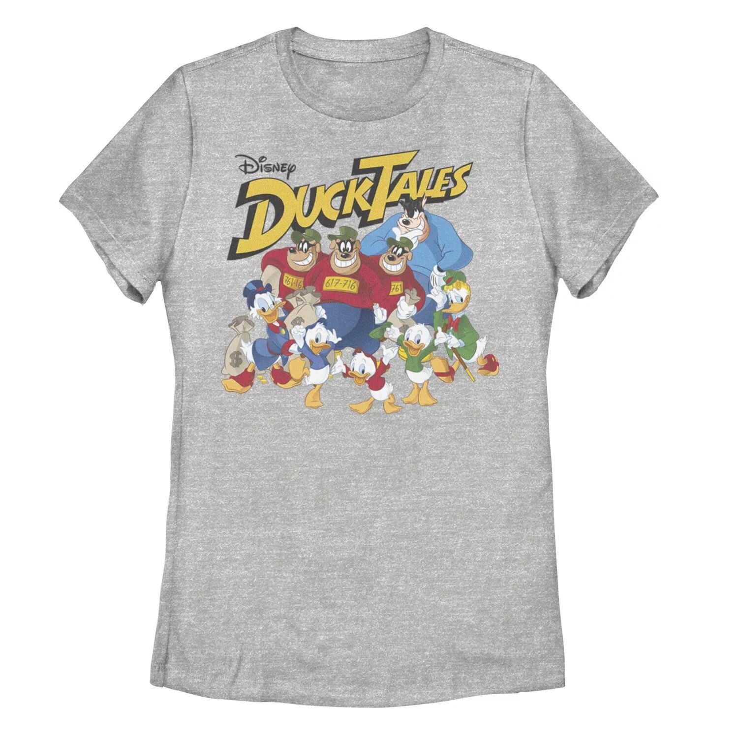

Классическая футболка для групповых снимков Disney DuckTales для юниоров Licensed Character