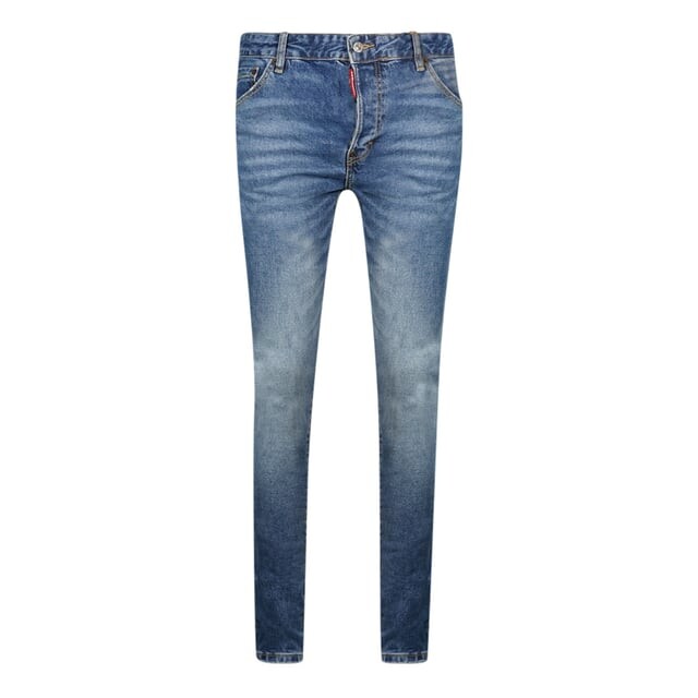 

Джинсы и брюки из хлопка синего цвета для мужчин Dsquared2, синий