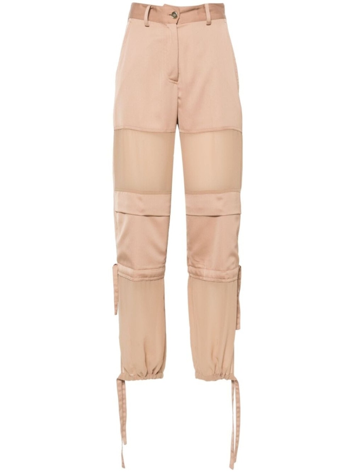 

PINKO широкие брюки карго, коричневый
