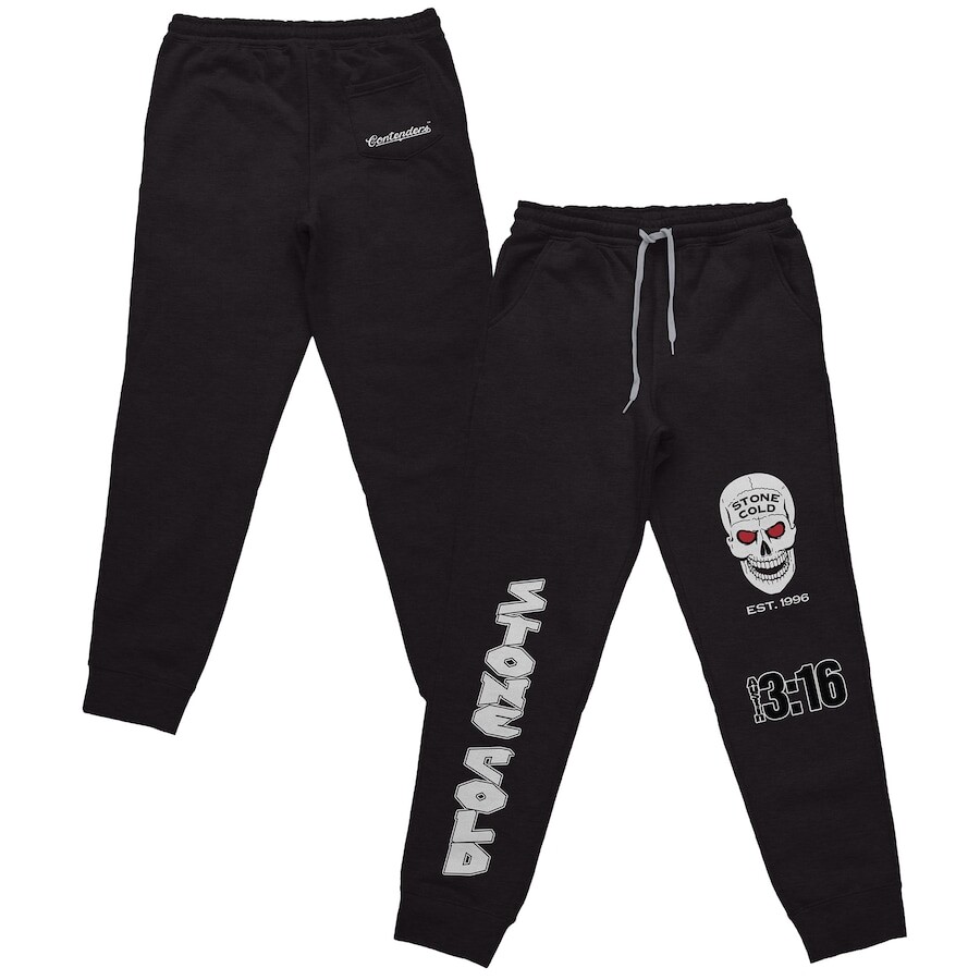 

Спортивные брюки WWE Authentic Stone Cold Steve Austin, черный