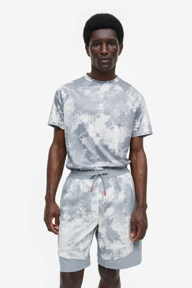 Спортивные шорты drymove H&M, серый