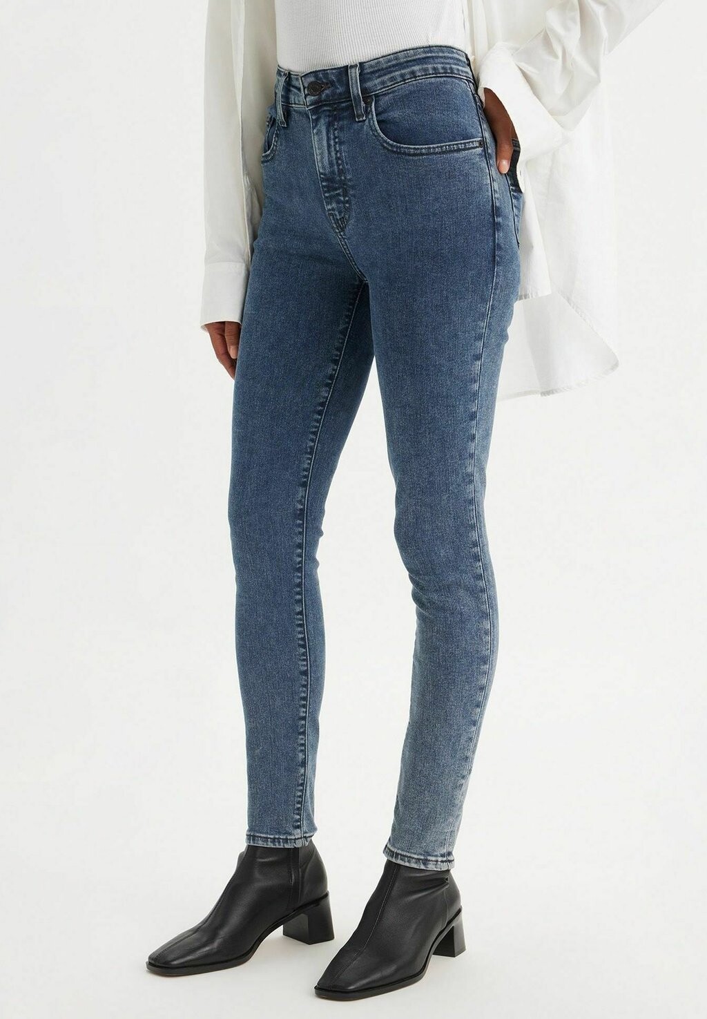 

Джинсы скинни Levi's, синий деним