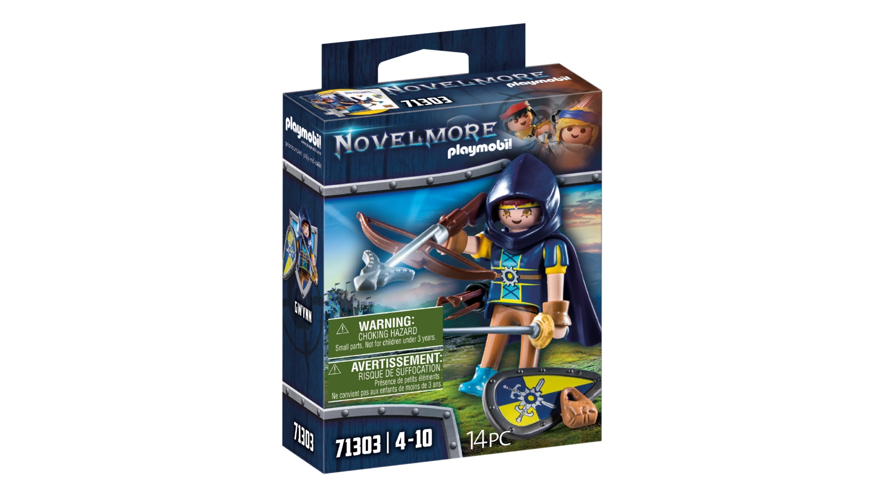 Novelmore гвинн с боевым снаряжением Playmobil novelmore засада на обочине дороги playmobil