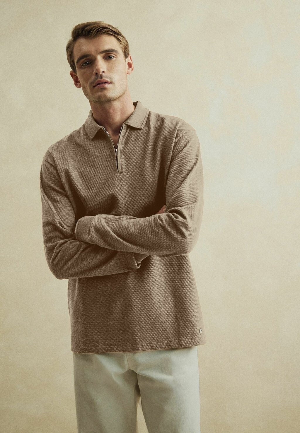 

Polo Textured Next, цвет neutral clay brown