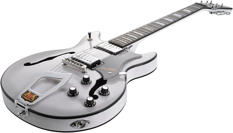 

Электрогитара Hagstrom ALV-SFT Alvar Series Semi-Hollow Canadian Hard Maple Neck 6-String Electric Guitar