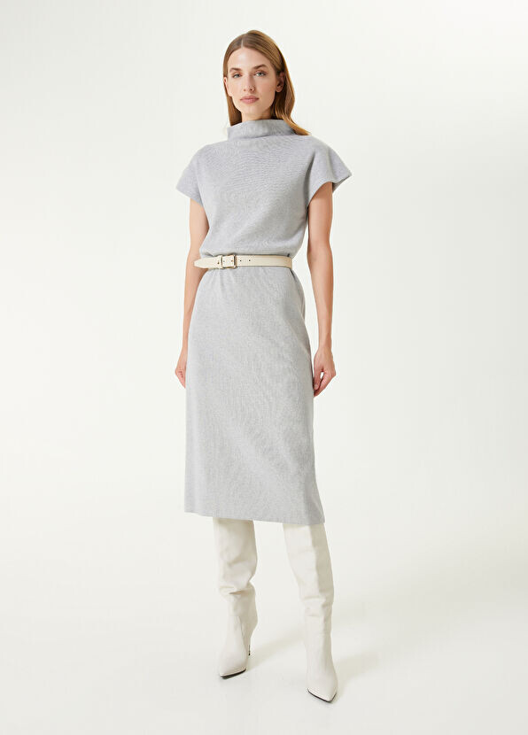 

Трикотажное платье миди Beymen Collection, серый