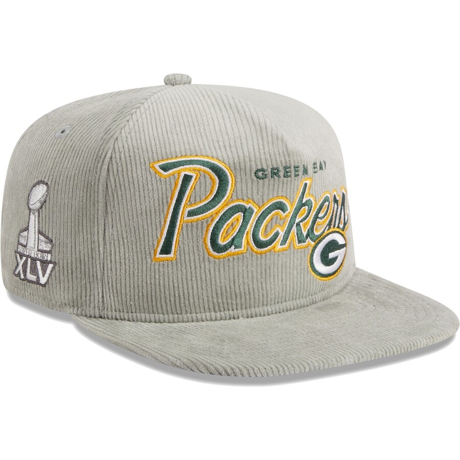 

Бейсболка New Era Green Bay Packers, серый
