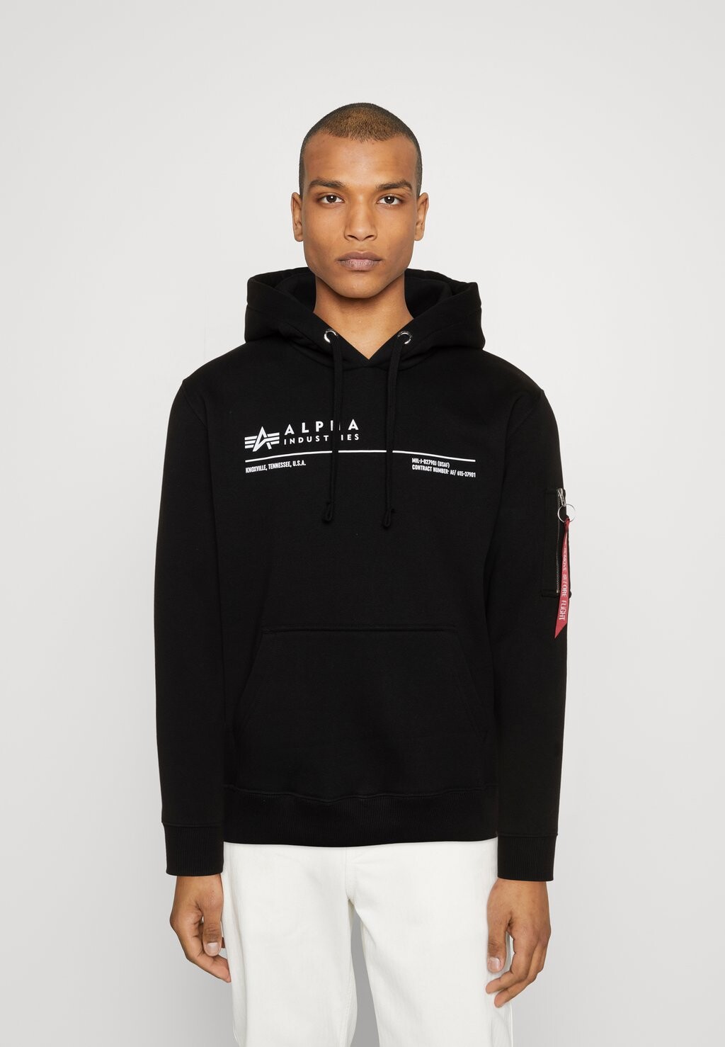 

Худи Alpha Industries, черный