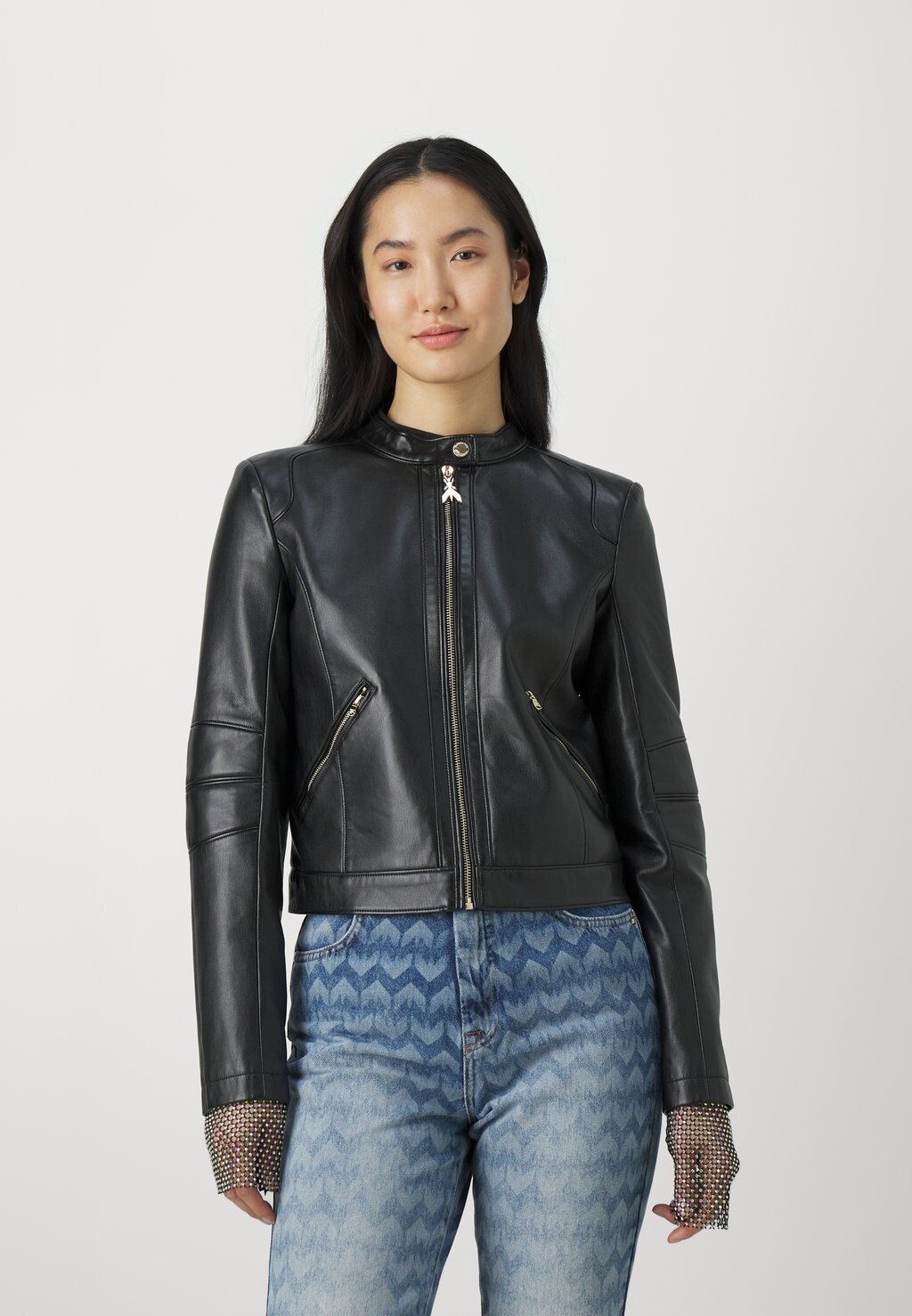 

Куртка из искусственной кожи GIUBBOTTO JACKET Patrizia Pepe, черный