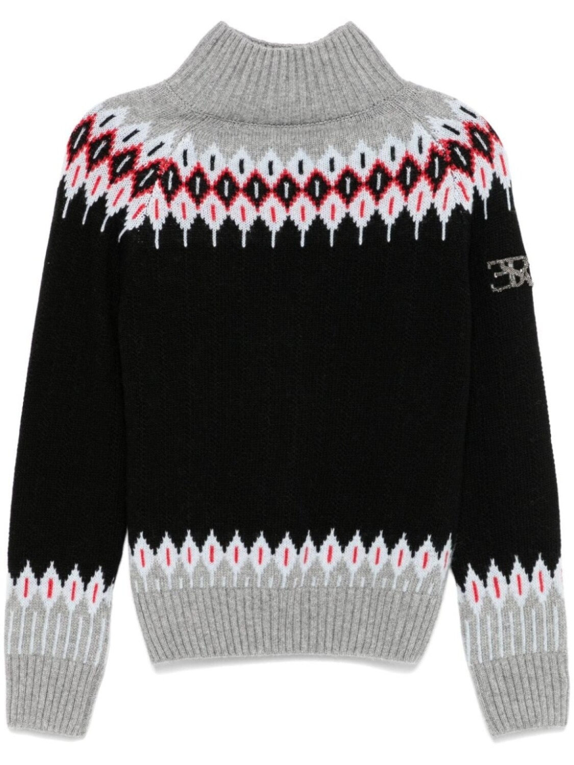 

Ermanno Scervino свитер с логотипом, черный