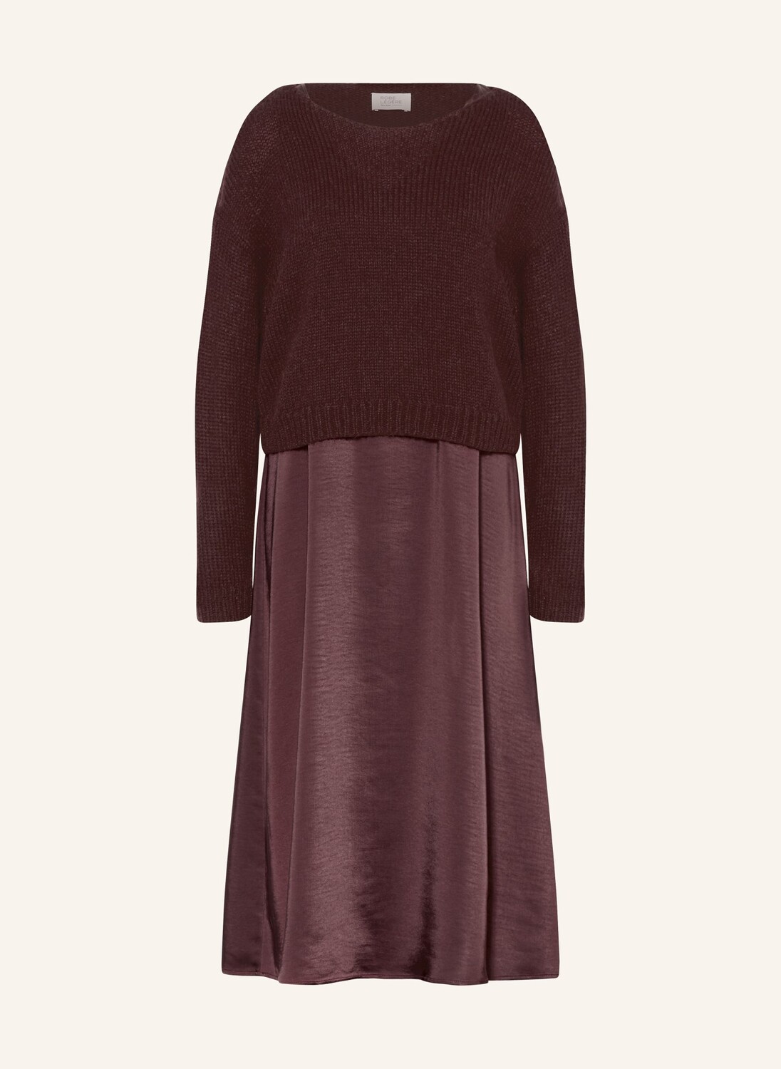 

Комплект: платье и свитер. Robe Légère, красный