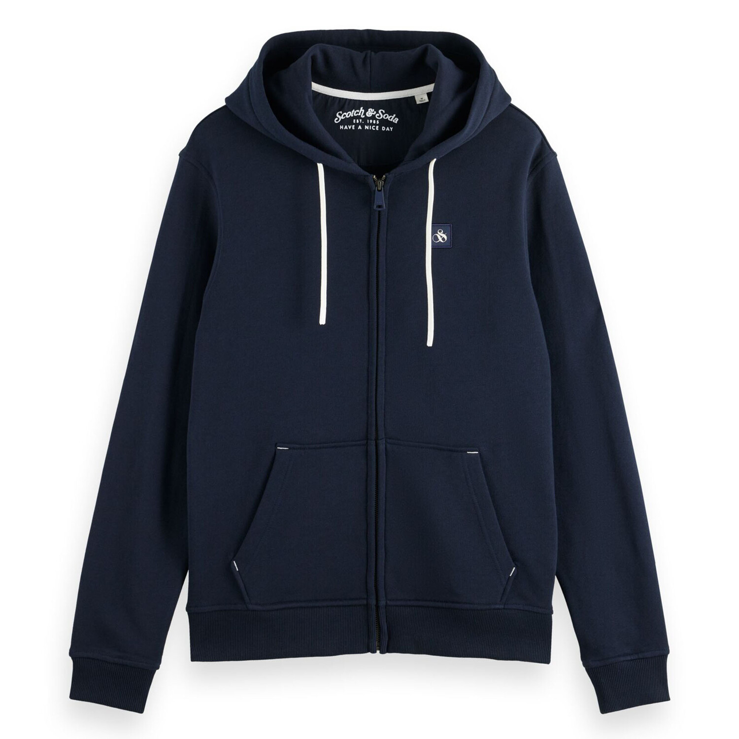 

Толстовка Scotch & Soda Sweatjacke, темно-синий